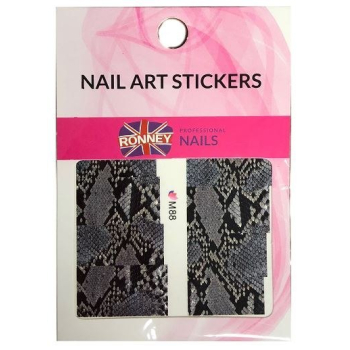 RONNEY - Naklejki wodne na paznokcie NAILART STICKERS RN 159 jest-ponad0szt,zmieniam-na0:2021-04-05